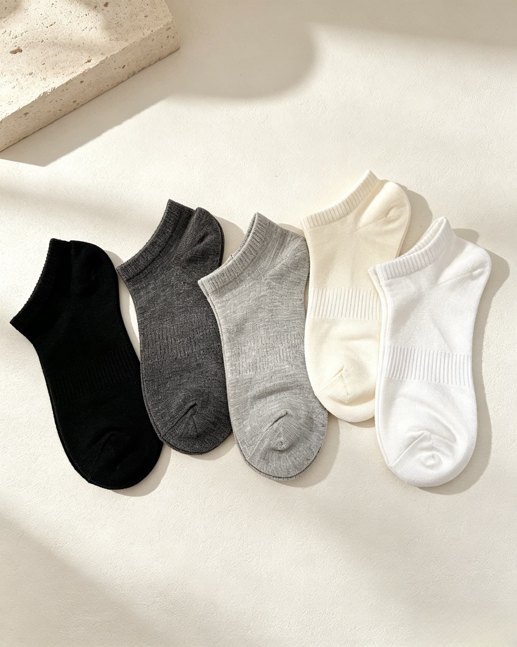 Blue socks for everyday collections